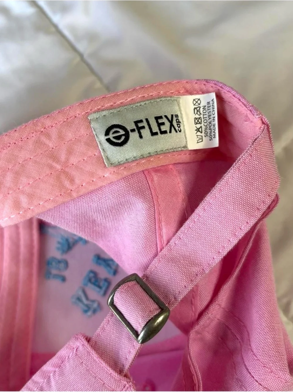 Pink Key West Florida Embroidered Baseball Cap